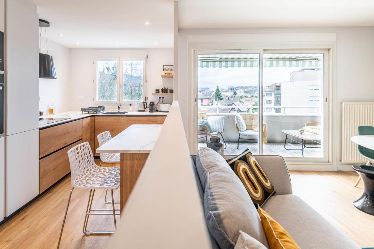 Apartamento Florentine Furnished Flat Annecy Exterior foto